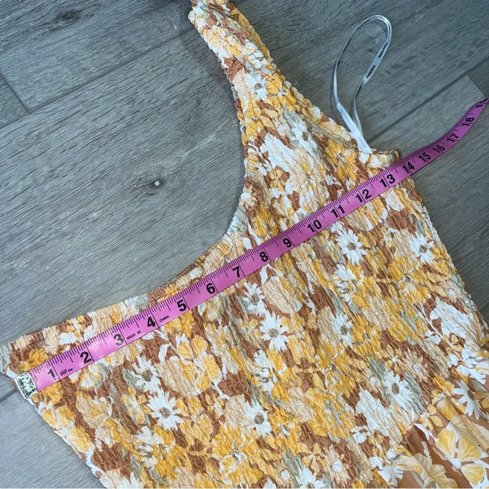 Charlie Holiday Pamela Maxi Dress anthro yellow floral - Picture 11 of 12